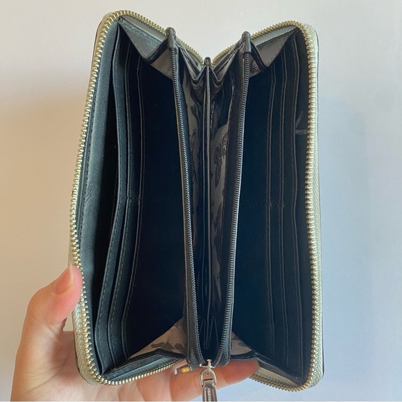 Rebecca Minkoff Blue Continental Wallet‎ Pebbled Leather - Picture 6 of 7